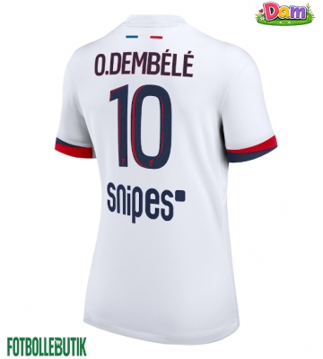 Paris Saint-Germain Ousmane Dembele #10 Bortatröja Kvinnor 2025-26 Kortärmad